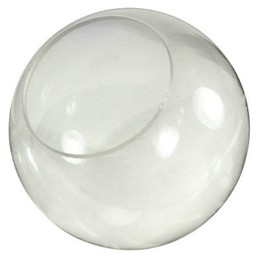 14 in. Clear Acrylic Globe - with 5.25 in. Neckless Opening - American 3202-14020-003