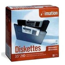 Load image into Gallery viewer, New Imation 1.44mb Floppy Disk Form Factor 3.50 Inch Mini Incomparable Quality Storage Capacity
