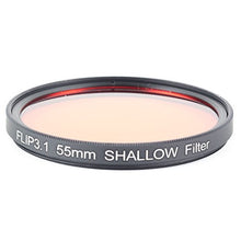 Load image into Gallery viewer, Flip 55mm Shallow Underwater Color Correction Filter for GoPro 3, 3+, 4 Cameras, Red
