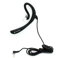 Load image into Gallery viewer, Wired Headset Mono Hands-Free Earphone 3.5mm Headphone w Boom Mic Single Earbud [Black] for AT&amp;T ZTE Maven 2 - AT&amp;T ZTE Prestige 2 - AT&amp;T ZTE Warp 7 - Boost Mobile Alcatel Dawn
