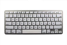 Load image into Gallery viewer, MAC NS GERMAN NON-TRANSPARENT KEYBOARD LABELS WHITE BACKGROUND FOR DESKTOP, LAPTOP AND NOTEBOOK

