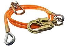 Load image into Gallery viewer, ProClimb Steel Core Flipline Kit (1/2 inch x 14 feet) - Adjustable Tree Lanyard, Low Stretch, Cut Resistant  for Fall Protection, Arborist, Tree Climbers
