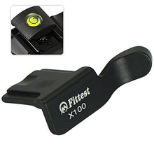 Load image into Gallery viewer, First2savvv DSLR Digital Camera Thumb Grip for Fujifilm X100 with a gradienter,-XJPJ-ZB-X100-01

