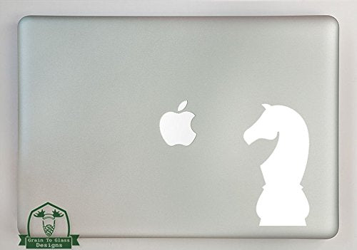 Knight Chess Piece Vinyl Decal Sized to Fit A 13