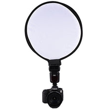 Load image into Gallery viewer, Acouto Mini Portable Round Beauty Dish Speedlite Flash Diffuser Softbox for Nikon for Canon for Sony(30cm)

