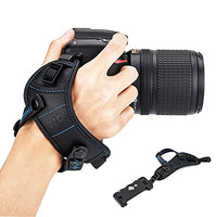 JJC L Size Camera Hand Strap Grip Wrist Strap With Standing U Plate for Canon EOS 5DM4 5DM3 5DM2 5D 5Ds R 6DM2 6D 7DM2 7D 90D 80D 77D 70D SX70 SX60 Nikon D780 D850 D500 D750 D750 D810 D7500 P950 P1000
