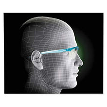 Load image into Gallery viewer, 3M 11735 Refine 201 Safety Glasses, Wraparound, Clear AntiFog Lens, Teal Frame
