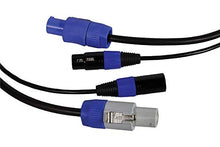 Load image into Gallery viewer, Blizzard PowerCon plus 3-Pin DMX Combo Cable 3ft - New

