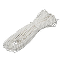 Aexit 15M Long Electrical equipment 0.8mm Inner Dia. Polyolefin Heat Shrinkable Tube White for Wire Repairing