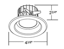 Load image into Gallery viewer, NICOR Lighting 3 inch White Dimmable LED Recessed Downlight 4000K (DLR3-10-120-4K-WH-BF)
