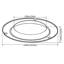 Load image into Gallery viewer, TORCHSTAR 4 Inch Interchangeable Trim Ring, Trim for Torchstar Recessed Downlight (ASIN: B01M167D0R; B01M1HXFS6), Round, Satin Nickel, Pack of 4
