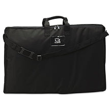 Load image into Gallery viewer, Quartet 156366 Tabletop Display Carrying Case, Canvas, 18 1/2w x 2 3/4d x 30h, Black
