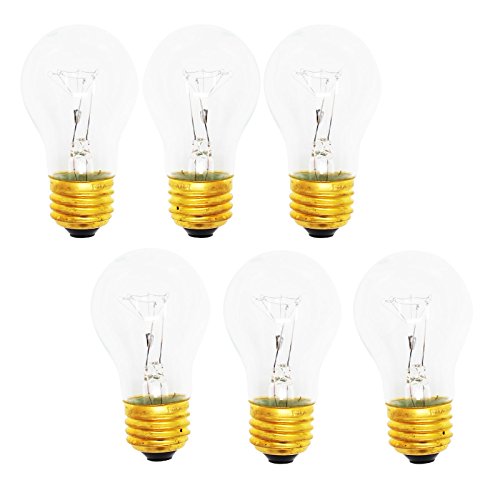 6-Pack Replacement Light Bulb for General Electric TBF16SGCR - Compatible General Electric 8009 Light Bulb