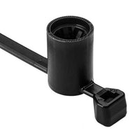 Hellermann Tyton 157-00083 Cable Tie 0.160-1.400 Inch Bundle Dia 0.180 Inch x 6 Inch 50 lb Tensile Strength Polyamide 6.6 Plastic Pawl Black