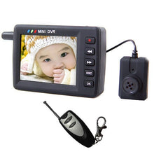 Load image into Gallery viewer, GADGETS-R-US Angel Eye Mini DVR 2.5&quot; TFT High Definition Pinhole Button Camera w/Motion dectector Trace Security
