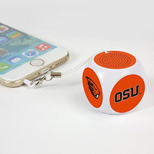Load image into Gallery viewer, Oregon State Beavers MX-100 Cubio Mini Bluetooth Speaker Plus Selfie Remote - White
