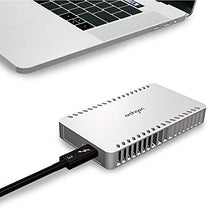 Load image into Gallery viewer, Archgon 960GB Thunderbolt 3 Certified Aluminum External NVMe M.2 SSD Portable PCIe Solid State Drive with Heatsink Max. Speed up to Read 1600MB/s Write 1100MB/s Model X70 (960GB, Silver)
