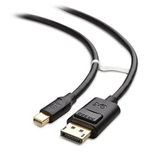 Load image into Gallery viewer, Cable Matters Mini DisplayPort to DisplayPort Cable (Mini DP to DP) in Black 6 Feet - Thunderbolt | Thunderbolt 2 Port Compatible
