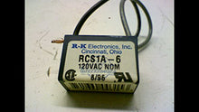 Load image into Gallery viewer, RK Electronics RCS1A-6 Filter Transient, 120VAC, 220OHM, Single Phase, 1PHASE
