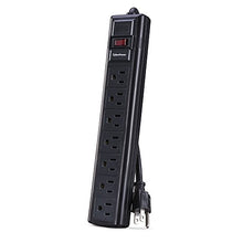 Load image into Gallery viewer, CyberPower CSB7012 Essential Surge Protector, 1500J/125V, 7 Outlets, 12ft Power Cord
