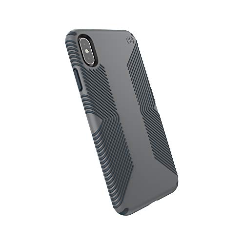 Speck Products Presidio Grip iPhone Xs Max Case, Graphite Grey/Charcoal Grey, Model:117106-5731