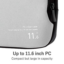 Load image into Gallery viewer, ELECOM Laptop Inner Bag 11.6 inches of Black with Pockets BM-IBPT11BK
