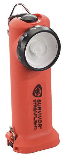 Streamlight 90500 Survivor LED Rechargeable Flashlight, Orange - 175 Lumens