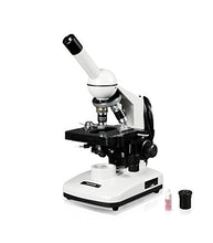 Load image into Gallery viewer, Parco Scientific PBS-502L-E2 Monocular Compound Microscope, 20X WF Eyepiece,40x2000x Magnification, 1.25 NA Abbe Condenser, Coaxial Coarse &amp; Fine Focus, Mechanical Stage
