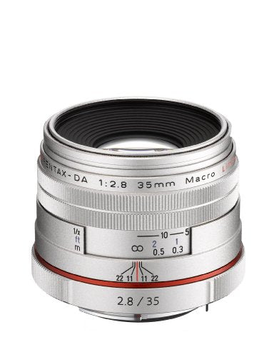 Pentax SMCP-DA 35mm f/2.8 HD Macro Limited Lens - Silver