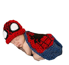 Load image into Gallery viewer, Pinbo Newborn Baby boys Girls Photography Prop Crochet Knitted Hat Cover
