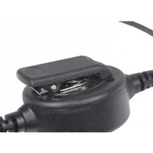 Load image into Gallery viewer, Heavy Duty LW Behind Head Headset Boom Mic Inline PTT for Motorola 2-Pin Radios
