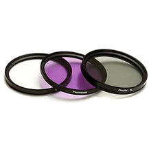 Load image into Gallery viewer, Ultrapro 40.5mm Premium Filter Kit (Uv, Cpl, Fld) &amp; Lens Hood Bundle For Select Sony Digital Cameras
