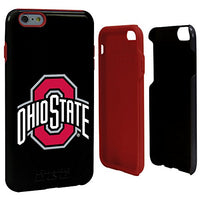 Guard Dog Collegiate Hybrid Case for iPhone 6 Plus / 6s Plus  Ohio State Buckeyes  Black