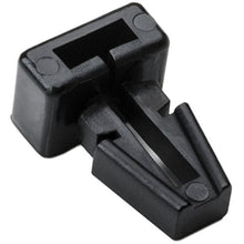 Load image into Gallery viewer, Hellermann Tyton TM1SF0C2 Cable Tie Push Mount 0.616 Inch x 0.401 Inch x 0.181 Inch Polyamide 6.6 Black 100/Pack
