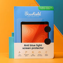 Load image into Gallery viewer, Ocushield Anti Blue Light Tempered Glass Screen Protector for Apple iPad Mini 1/2/3 - Blue Light Filter for iPad Eye Protection - Accredited Medical Device - Anti-Glare
