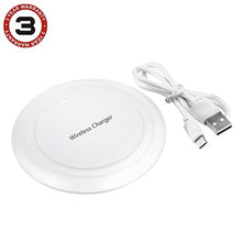 Load image into Gallery viewer, SLLEA White Qi Power Wireless Charging Pad Charger for Samsung Galaxy S8 S8+ Note 5 6
