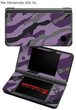 Load image into Gallery viewer, Nintendo DSi XL Skin - Camouflage Purple

