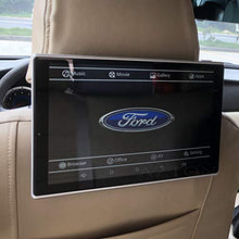 Load image into Gallery viewer, Buit in WiFi Bluetooth AV Input Automotive Headrest DVD Monitors Multimedia Videos Player for Ford in Car Backseat Support 4G USB Dongle Games Play
