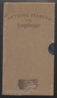 GETTING STARTED WITH LONGABERGER, VHS, 2-TAPE SET