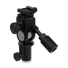 Load image into Gallery viewer, Fotodiox Ultra Heavy Duty Flash Umbrella Bracket - Swivel/Tilt Head, Mountable to Stand &amp; Tripod, for Nissin

