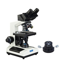 OMAX 40X-2500X Built-in 3MP Digital Camera Compound LED Microscope + Dry Darkfield Condenser