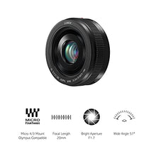 Load image into Gallery viewer, Panasonic LUMIX G 20MM F1.7 II ASPH LENS H-H020AE-K for MIRRORLESS MICRO FOUR THIRDS - International Version (No Warranty)
