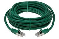 Sf Cable, 25 Feet Shielded Cat6 550 M Hz (Sstp) Molded Patch Cable Green Color