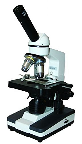 LW Scientific Student Pro Monocular Microscope with 4 Achromat objectives, Cream EDM-MM4A-DAL3
