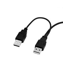 Load image into Gallery viewer, FASEN Dual USB 2.0 Male to Standard B Male Y Cable 80cm for Printer &amp; Scanner &amp; External Hard Disk Drive
