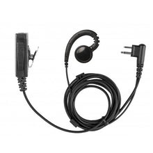 Load image into Gallery viewer, Swivel 2-Wire Earpiece and Microphone Headset Accessory for Motorola 2-Pin CLS1110 1410 CP200D HYT TC-508 Bearcom BC130 BC95 BC250D Two-Way Radios
