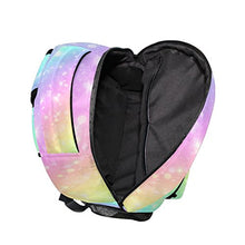 Load image into Gallery viewer, TropicalLife Rainbow Glitter Pattern Backpacks Bookbag Shoulder Backpack Hiking Travel Daypack Casual Bags
