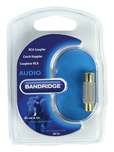 Load image into Gallery viewer, Bandridge Mono Audio Adapter RCA Female - RCA Female Grey
