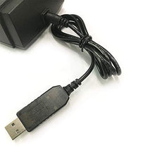Load image into Gallery viewer, BTECH USB Smart Convertor Cable (12V) USB Transformer Cable for BTECH DMR-6X2, AnyTone, TYT, Other Devices (Standard 5.5MM Barrel Connector)
