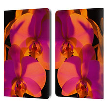 Load image into Gallery viewer, Head Case Designs Officially Licensed Elena Kulikova Pink Orchids Leather Book Wallet Case Cover Compatible with Kindle Paperwhite 1 / 2 / 3
